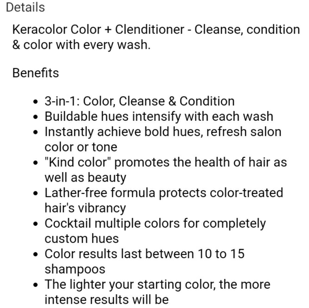 KERACOLOR + CLENDITIONER. - Picture 14 of 16